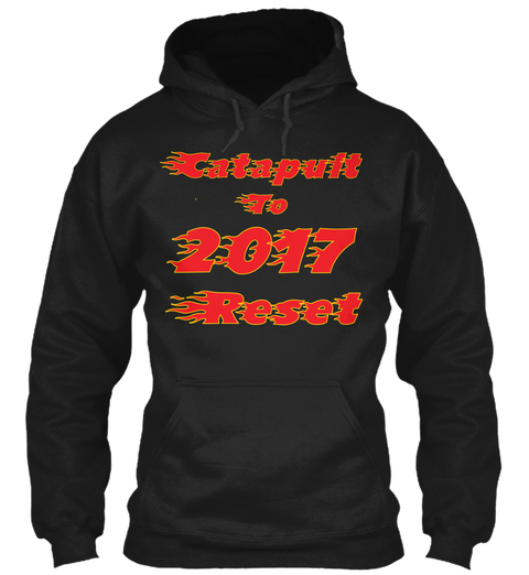 Catapult To 2 K17  Black T-Shirt Front