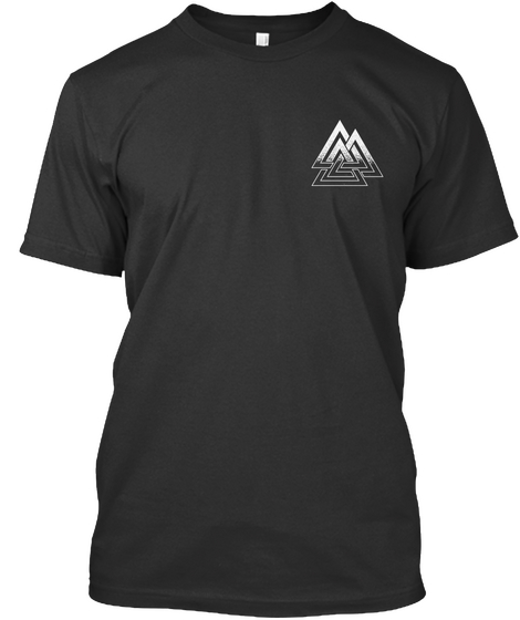 *Limited Edition   Viking* Black T-Shirt Front