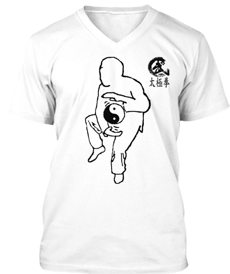 O/A White Camiseta Front