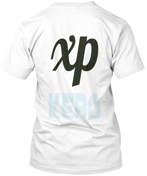 Xp Kebo White T-Shirt Back