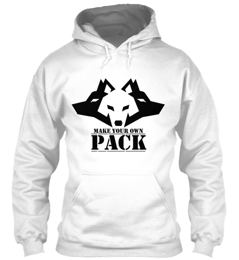 Make Your Own Pack Arctic White T-Shirt Front