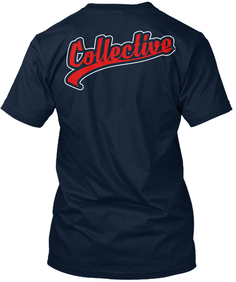 Collective Atl Brave New Navy Maglietta Back