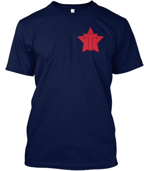 T Navy Camiseta Front