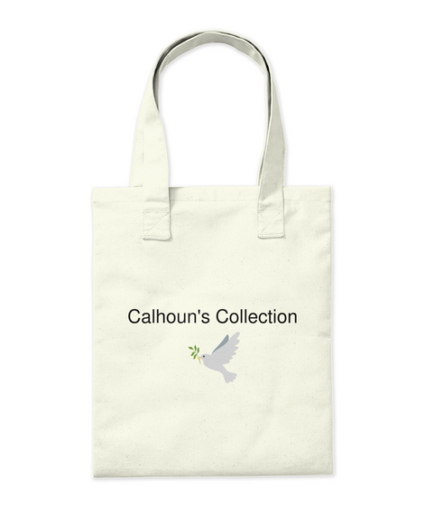 Calhoun's Collection Natural T-Shirt Back