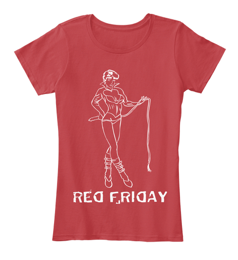 Red Friday Classic Red Kaos Front