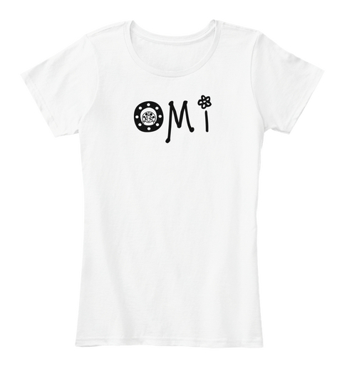 Omi White Camiseta Front