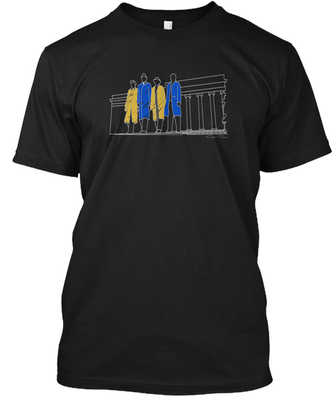 The A And T Four Black áo T-Shirt Front