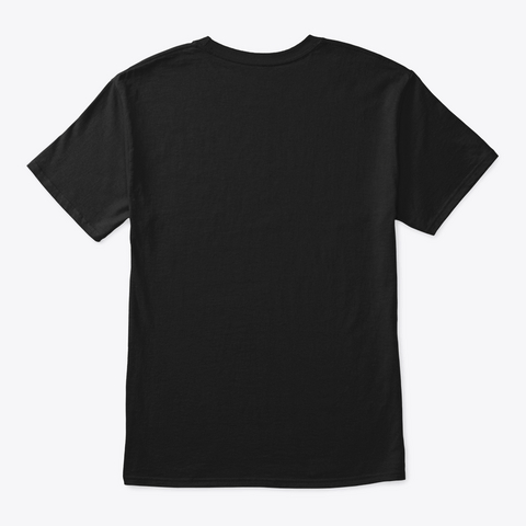 Animal Black T-Shirt Back