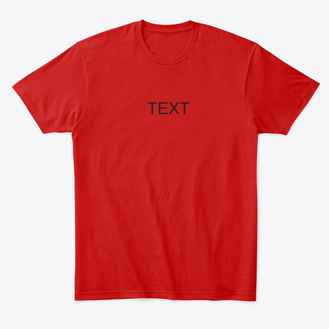 Iiiii Classic Red T-Shirt Front