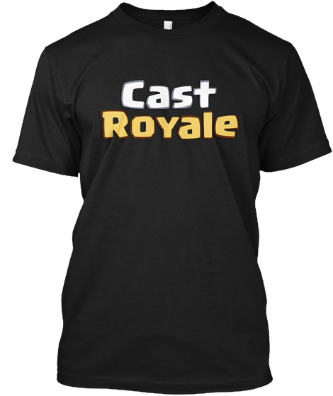 Cast Royale Black áo T-Shirt Front