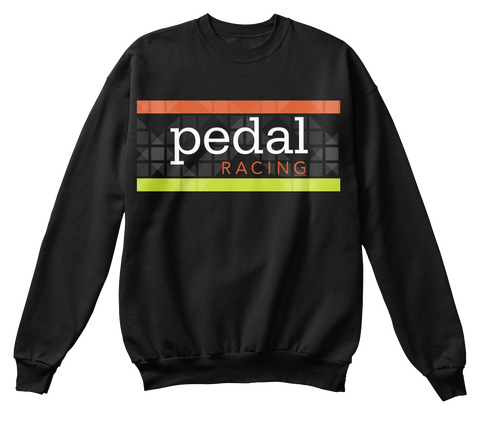 Pedal Racing Black Camiseta Front