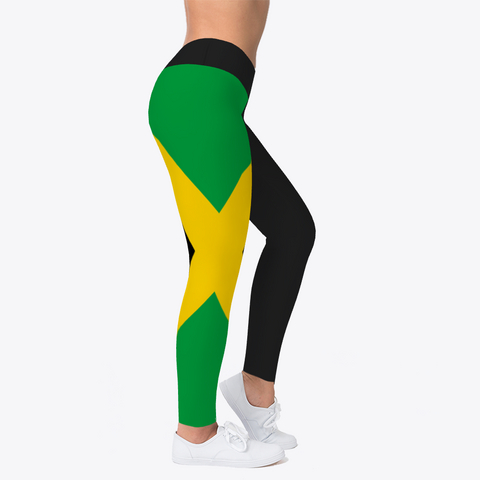 Official Jamaica Leggings Black T-Shirt Right