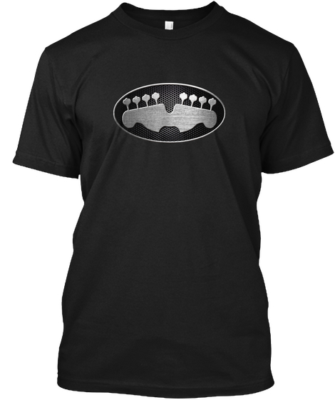 Bassman Returns   Music  Black T-Shirt Front