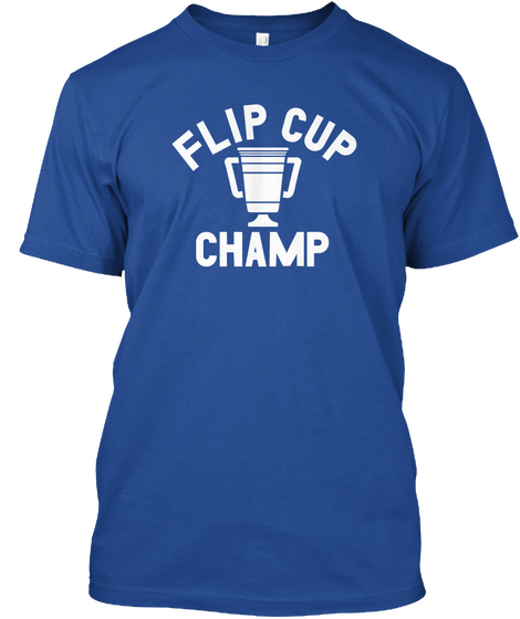 Flip Cul Champ Deep Royal áo T-Shirt Front