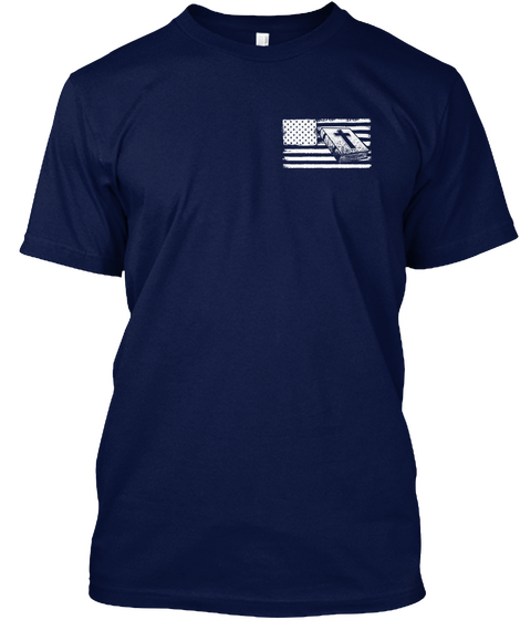 Govern A Nation   Limited Edition Navy T-Shirt Front