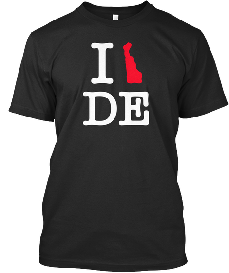 I De Black áo T-Shirt Front