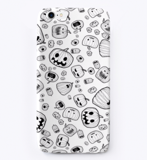 Halloween Special Iphone Case Black áo T-Shirt Front