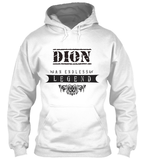 Dion An Endless Legend White T-Shirt Front