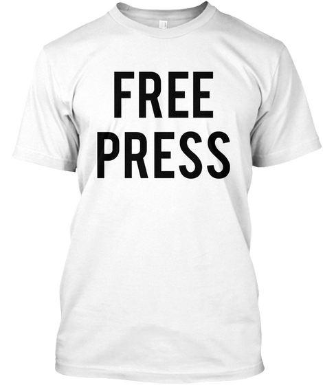 Free Press White Kaos Front