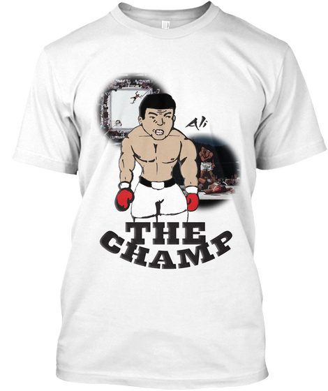 The Champ White T-Shirt Front