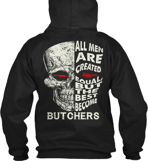 Butchers Black Camiseta Back