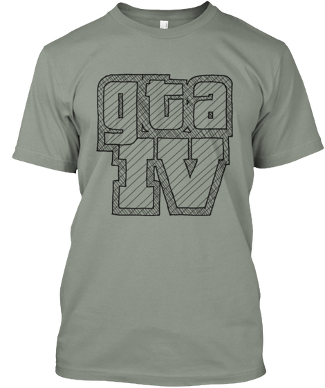 Draw Grey T-Shirt Front