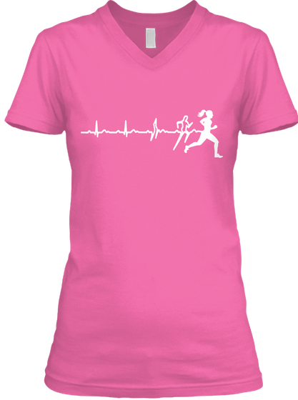 I Run To Feel Free And Feel Strong! (Eu) Azalea T-Shirt Front