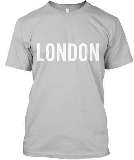 London Sport Grey T-Shirt Front