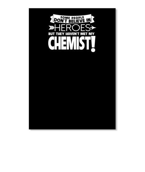 Meet Chemist Black T-Shirt Front