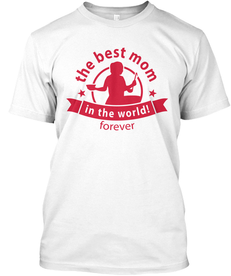 Rapid Seo Team The Best Mom White T-Shirt Front