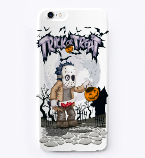 Funny Halloween Phone Case Standard áo T-Shirt Front