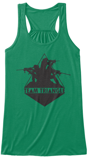 Team Triangle  Kelly T-Shirt Front
