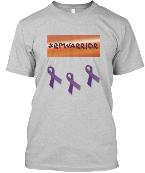 Rp Warrior Hashtag T Shirt! (Ladies) Light Steel Camiseta Front