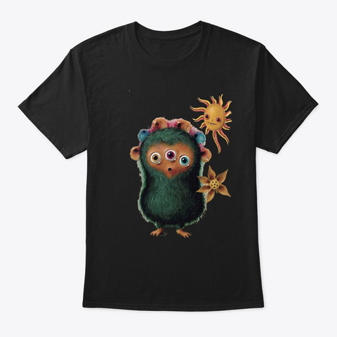 Animal Black áo T-Shirt Front