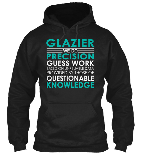 Glazier   Precision Black Camiseta Front