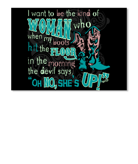 Gifts For Ranch Wives Oh No She's Up! Black áo T-Shirt Front