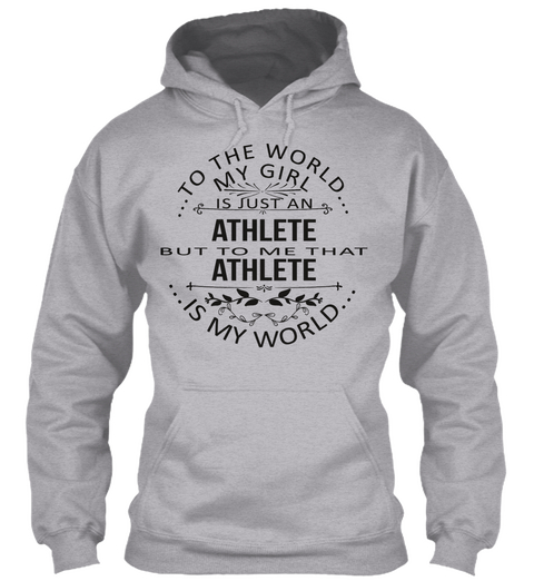 Athlete Athlete Sport Grey T-Shirt Front