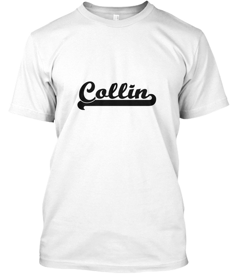 Collin White Camiseta Front