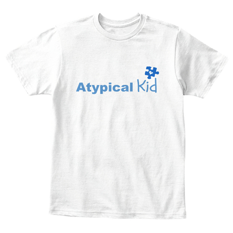 Atypicalkid White T-Shirt Front