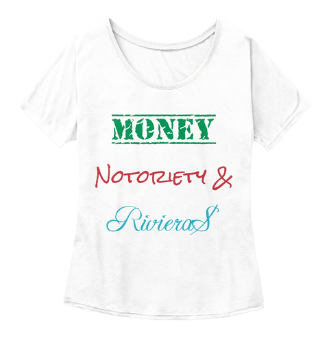 Money Notoriety & Riviera$ White  Kaos Front