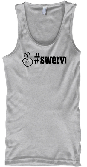 #Swerve Sport Grey T-Shirt Front