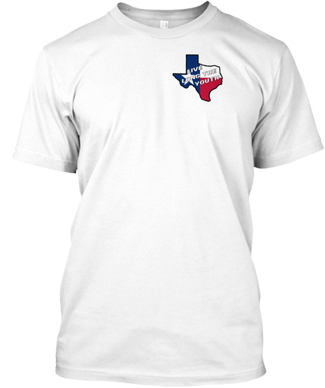 Llty "Texas Style" White Camiseta Front