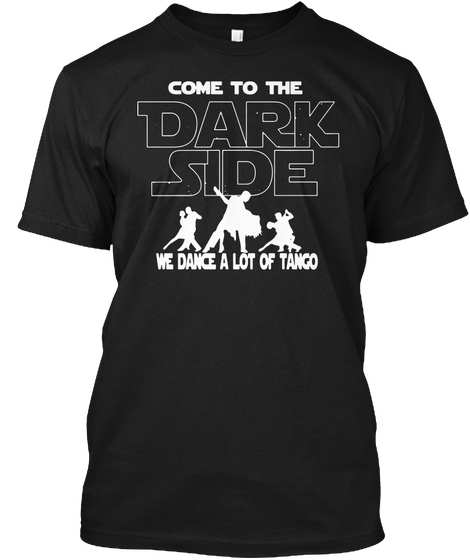 Tango Dancer Black Camiseta Front