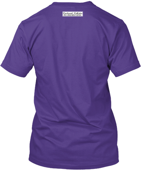 Carbonado Collection Pray Grind Repeat Edition Purple Camiseta Back