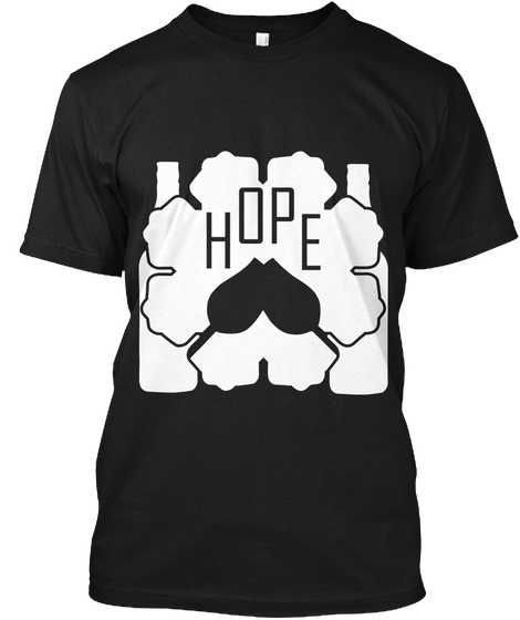 Hope Tshirt Black T-Shirt Front