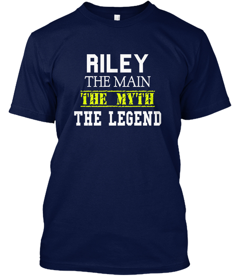 Riley The Main The Myth The Legend Navy Kaos Front