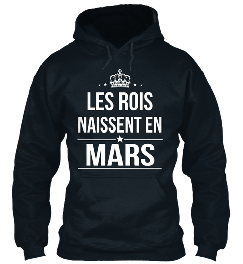 Les Rois Mars French Navy áo T-Shirt Front