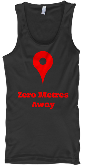 Zero Metres
Away Black Camiseta Front