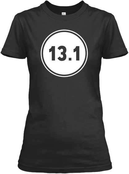 13.1 Black T-Shirt Front