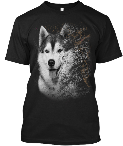 The Siberians Black Camiseta Front